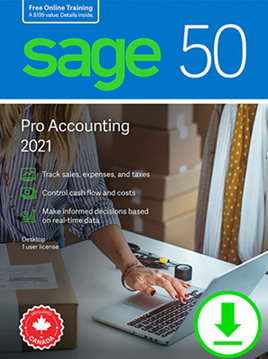 Sage 50 CS Pro Simply Accounting Software 2021